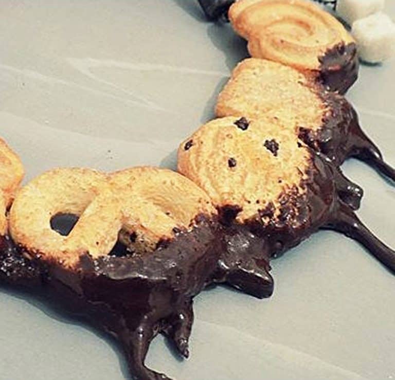 Chocoholic Jewels Chocolate Dripping Danish Butter Necklace Cool Accessory