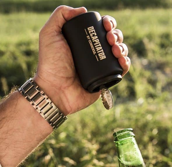 Corkcicle Decapitator Bottle Cap Opener Gift Idea Corkcicle Decapitator Bottle Cap Opener Gift Idea
