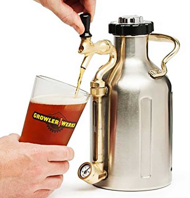 Growler Werks uKeg 64 Pressurized Growler Things to Have on a Party