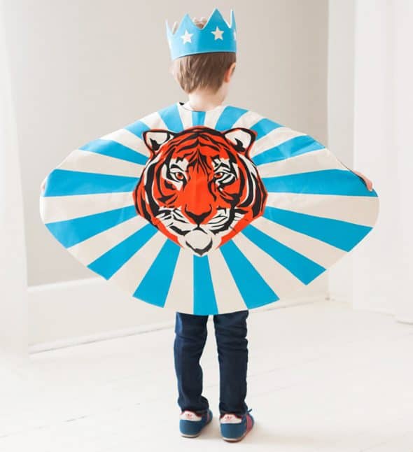 Love Lane Tiger Cape Cool Novelty Item Love Lane Tiger Cape Cool Novelty Item