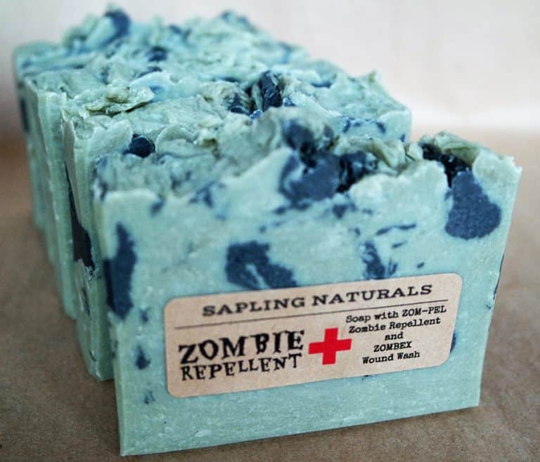 Sapling Naturals Zombie Repellent Soap Nice Smelling Toiletry