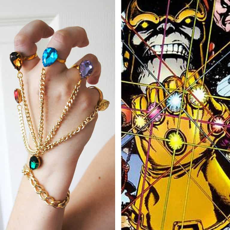 The Beee Hive Avengers Inspired Infinity Gauntlet Handchain Gift Idea for Her