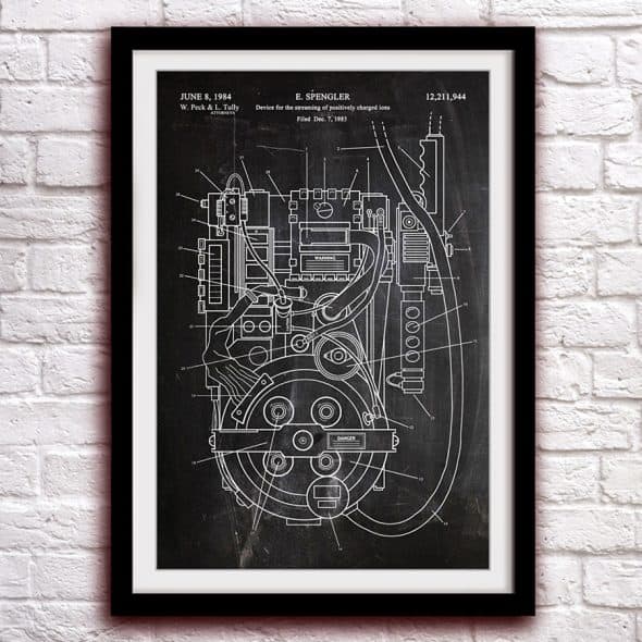 The Patent Office Ghostbusters Proton Pack Fantasy Art Patent Great Deal Online The Patent Office Ghostbusters Proton Pack Fantasy Art Patent Great Deal Online