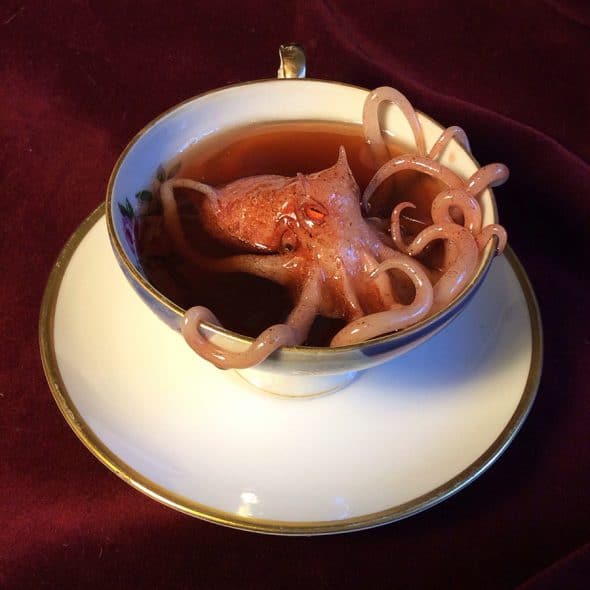 Tin Plate Studios Teatime for Cthulhu Tea Cup Nice Gift Idea Tin Plate Studios Teatime for Cthulhu Tea Cup Nice Gift Idea