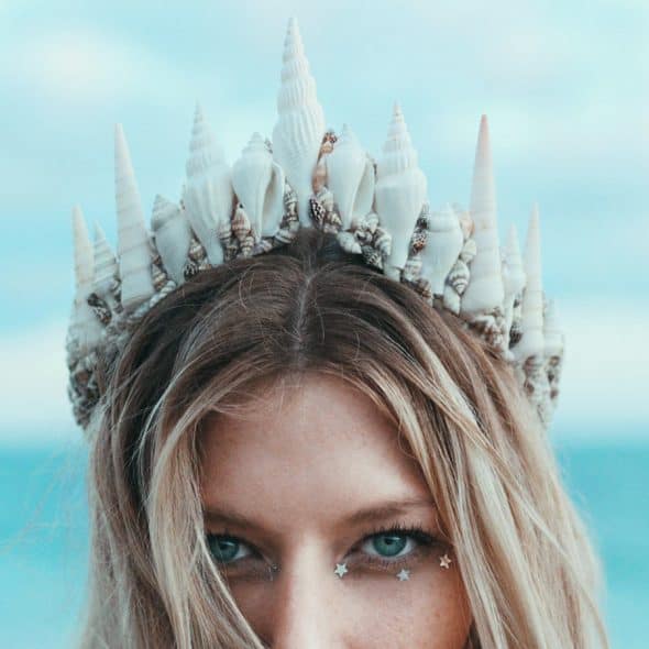 Wild & Free Jewelry La Jolla Mermaid Tiara Gift Idea for Her Wild & Free Jewelry La Jolla Mermaid Tiara Gift Idea for Her