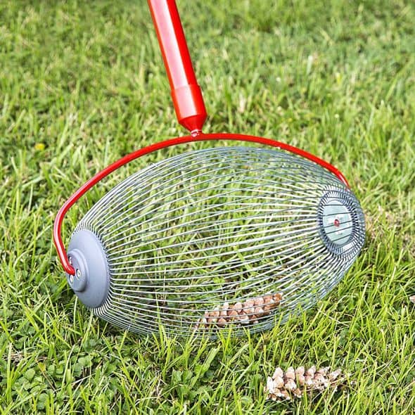Garden Weasel Nut Gatherer Pro Flexible Gathering Basket Garden Weasel Nut Gatherer Pro Flexible Gathering Basket