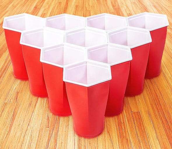Hexcup Beer Pong Set Best Cup for the Game Hexcup Beer Pong Set Best Cup for the Game
