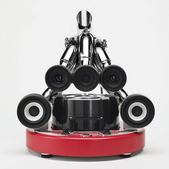 Ixoost XiLO Scuderia Carbon Fiber Subwoofer Industrial Style Speaker Ixoost XiLO Scuderia Carbon Fiber Subwoofer Industrial Style Speaker