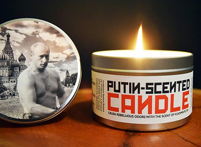JD and Kate Industries Putin-Scented Candle Online Shopping