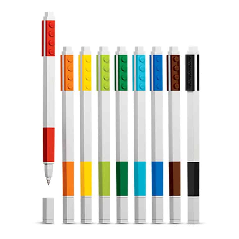Lego Colored Gel Pens Pack Great for Lego Lovers