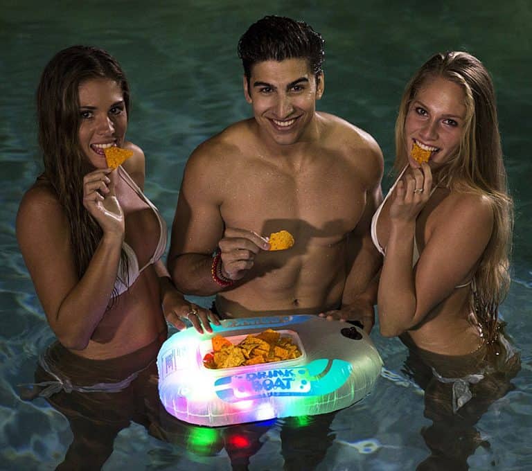 Pool Candy Illuminated Drink Boat Cool for Pool Party
