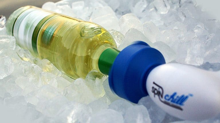 SpinChill Portable Drink Chiller Rapidly Chill in 1 Minute