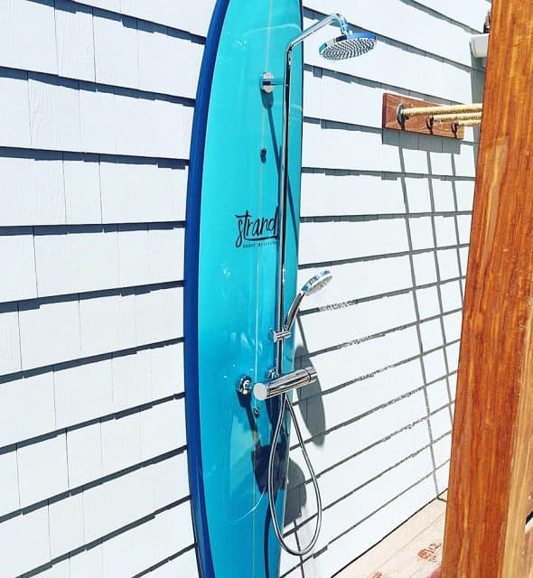 Strand Surfboard Shower Hand Crafted Strand Surfboard Shower Hand Crafted