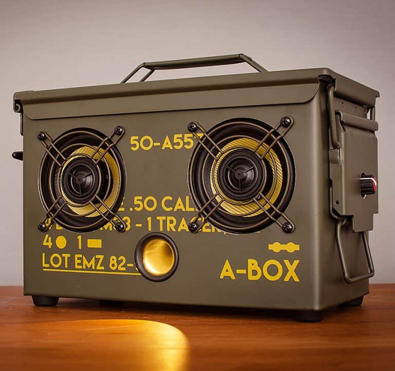 Thodio .50 Cal A-box The Original Ammo Can Boombox Electronics Shopping