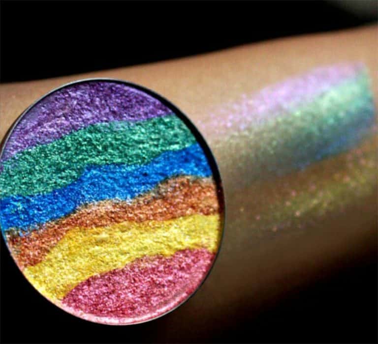 Touch Of Glam Beauty Rainbow Highlighter Great for Face and Body