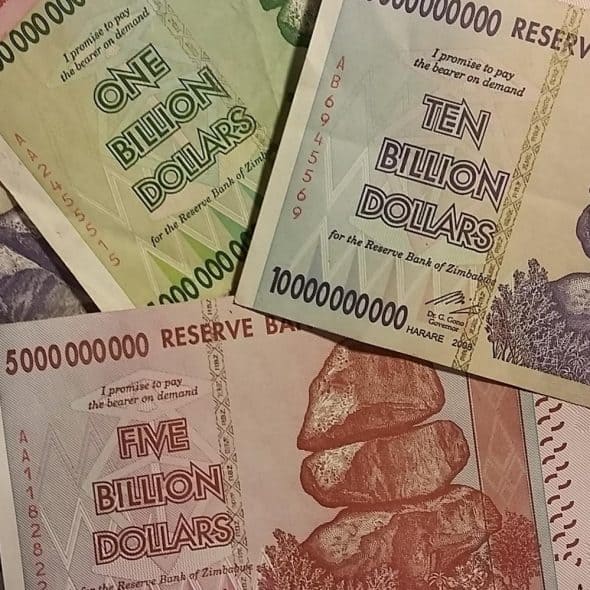 Collect Billions Billion Dollar Bills from Zimbabwe Worthless Cash Collect Billions Billion Dollar Bills from Zimbabwe Worthless Cash