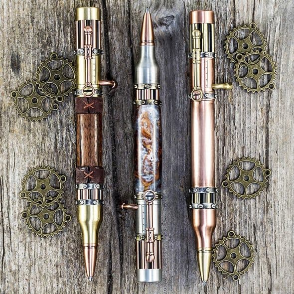 gw-pens-steampunk-bolt-action-bullet-ballpoint-pen-office-item gw-pens-steampunk-bolt-action-bullet-ballpoint-pen-office-item
