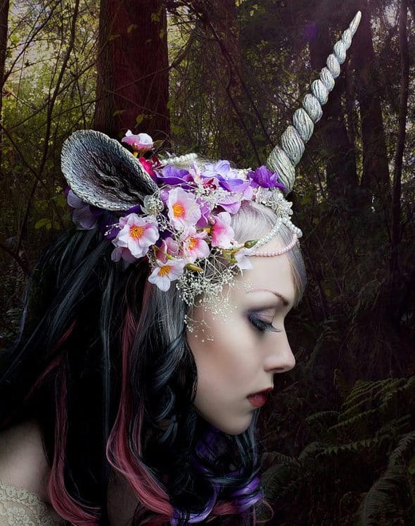 idolatre-unicorn-nymph-horn-and-ear-headdress-made-to-order idolatre-unicorn-nymph-horn-and-ear-headdress-made-to-order