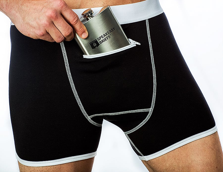 Speakeasy Brief Men's Stash Underwear - NoveltyStreet