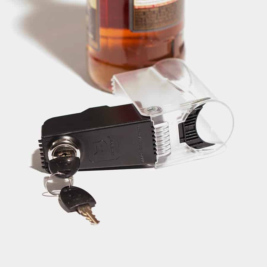 Lock your Wine & Spirit Bottles Tantalus Alcohol Bottle Lock