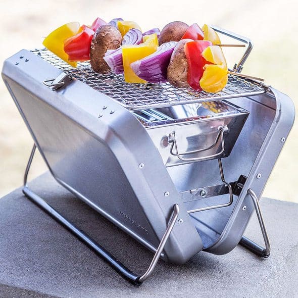 kikkerland-portable-bbq-suitcase-mess-free-ash-catcher kikkerland-portable-bbq-suitcase-mess-free-ash-catcher