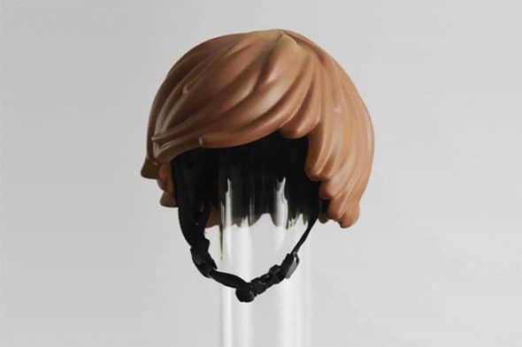 moef-lego-hair-bike-helmet-cool-design moef-lego-hair-bike-helmet-cool-design
