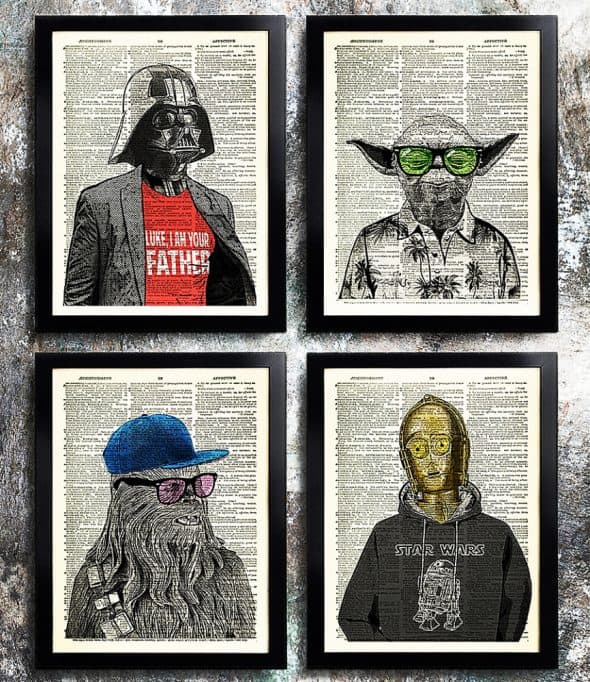 prints-variete-star-wars-art-print-set-wall-art-decoration prints-variete-star-wars-art-print-set-wall-art-decoration