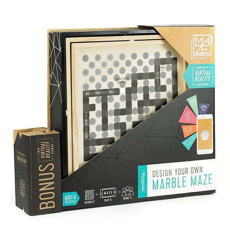 Seedling Design Your Own Marble Maze Box Packaging