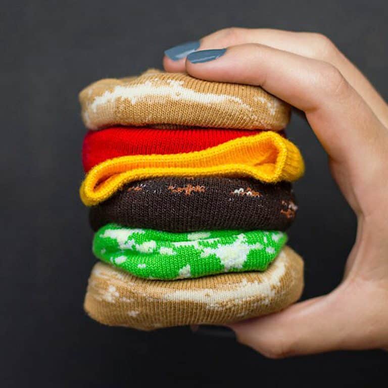 fast-food-socks-knited