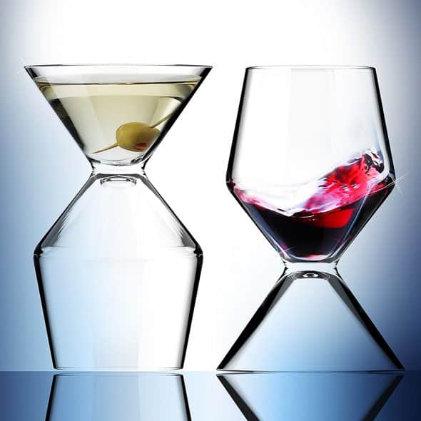 Asobu Vino Tini Wine and Martini Glass Dishwasher Safe Asobu Vino Tini Wine and Martini Glass Dishwasher Safe