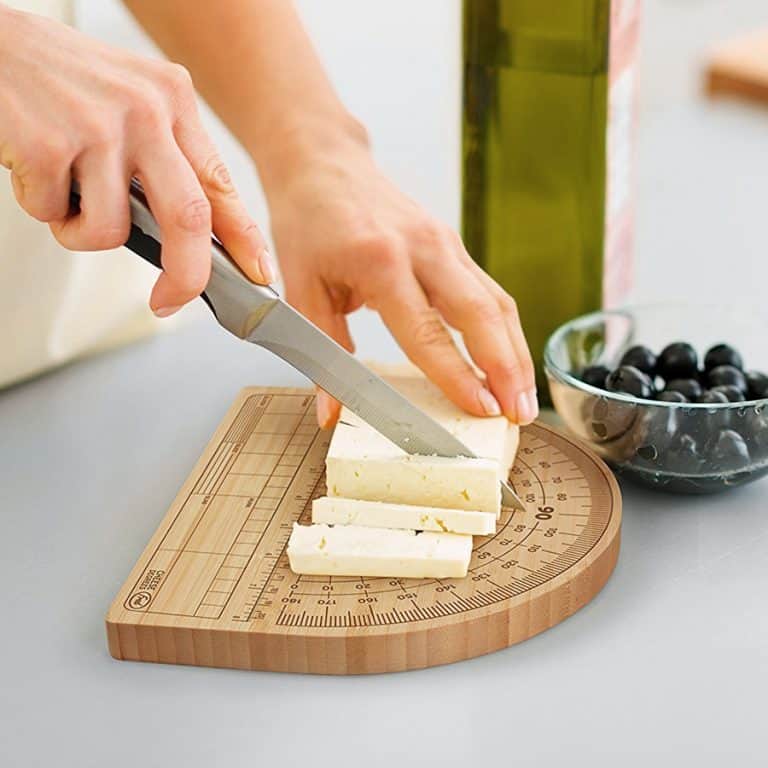 Fred & Friends Cheese Degrees Bamboo Cutting Board Kitchenware