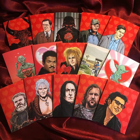 Castle Mc Quade Valentine's Day Card Pack Clay Coated Castle Mc Quade Valentine’s Day Card Pack Clay Coated