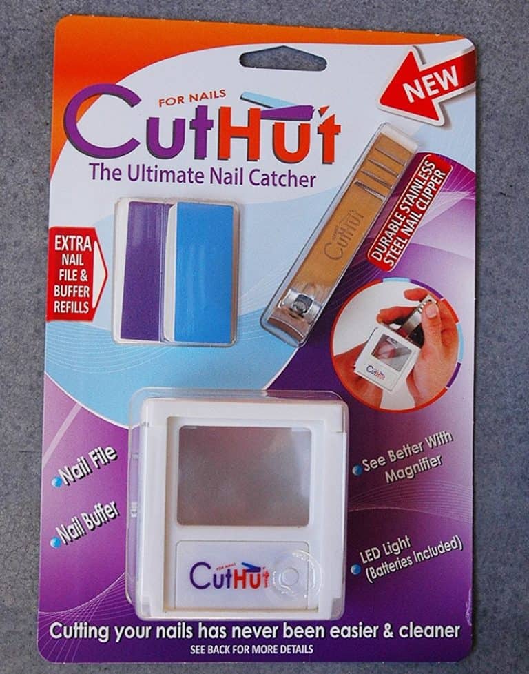 CutHut The Ultimate Nail Catcher Product Packaging