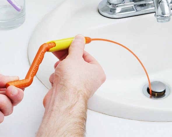 FlexiSnake Drain Weasel Hair Clog Tool Cleaning Kit FlexiSnake Drain Weasel Hair Clog Tool Cleaning Kit