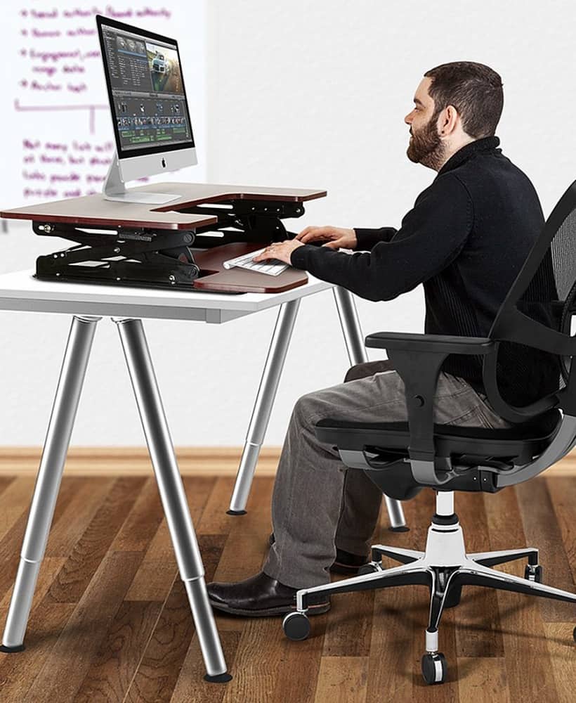 Halter ED-300 Preassembled Heigh Adjustable Desk Sit/Stand Elevating Desktop 