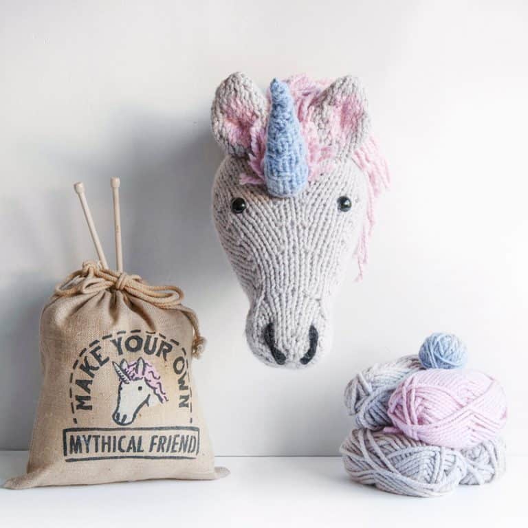 Sincerely Louise Faux Unicorn Knitting Kit DIY kits