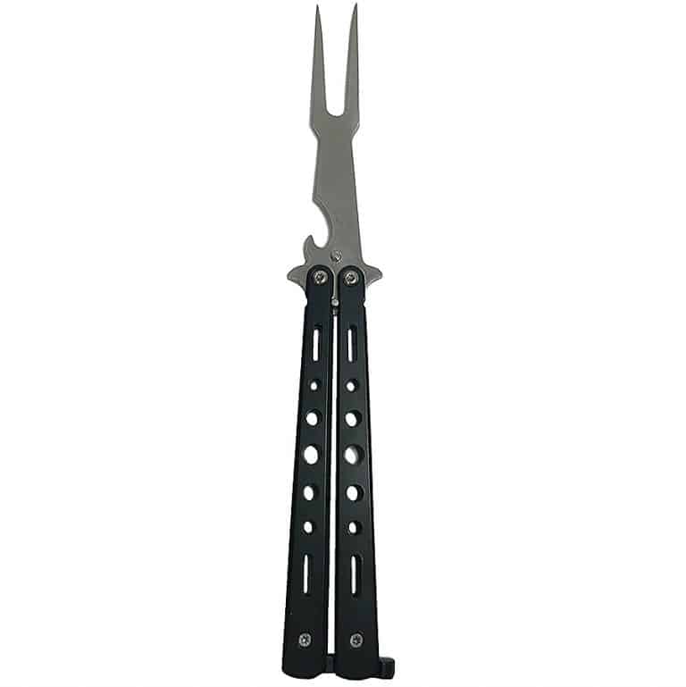 Tactical Folding BBQ Fork Stainless Steel