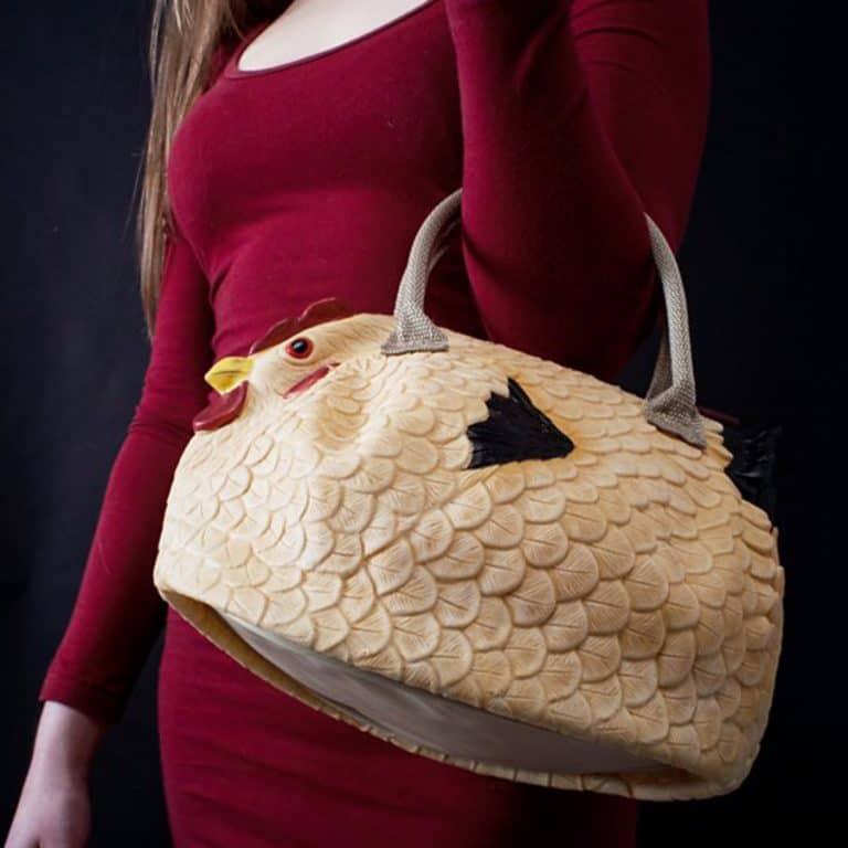 The Original Chicken Handbag Fowl Fashion