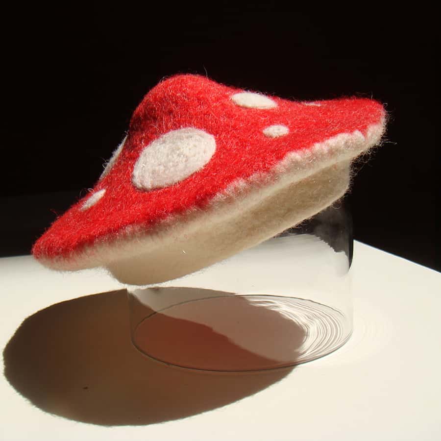 Feltthink Mushroom Hat - NoveltyStreet