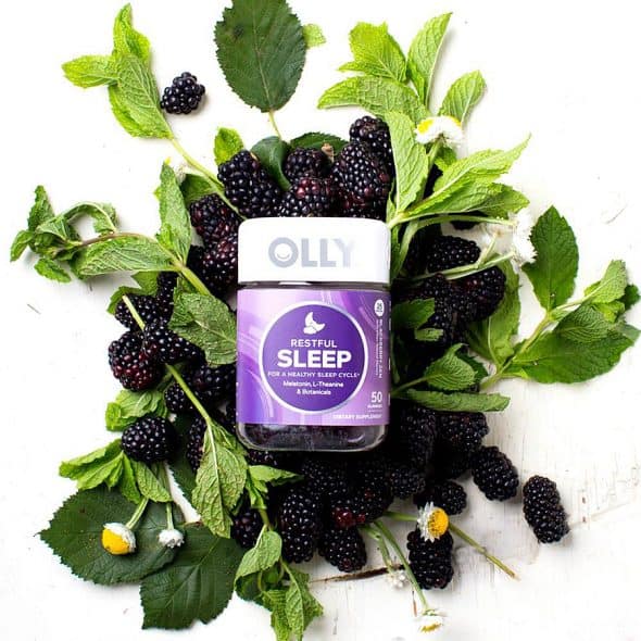 OLLY Restful Sleep Gummy Supplements Natural Ingredients OLLY Restful Sleep Gummy Supplements Natural Ingredients