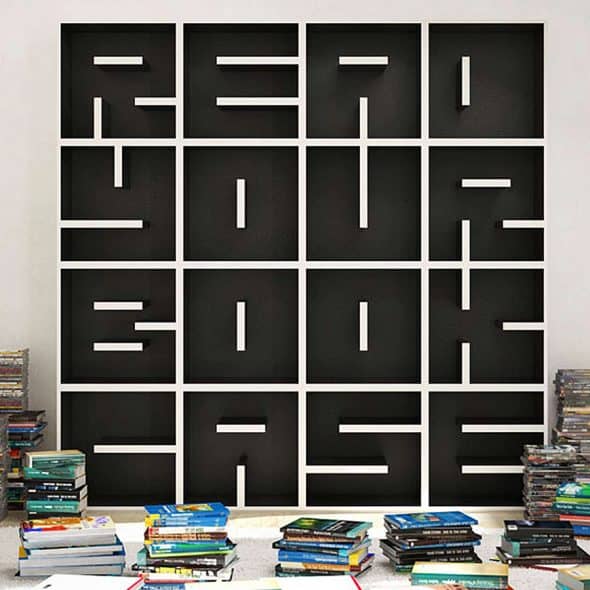 REdesign ABC Bookcase Storage REdesign ABC Bookcase Storage
