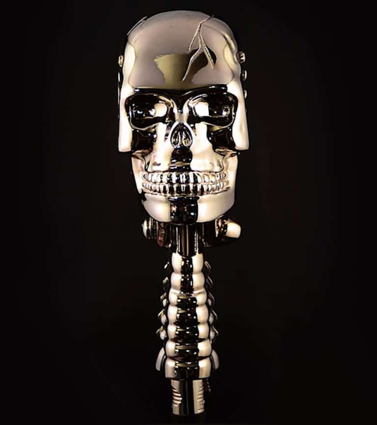 Skull Microphone Musical Instrument