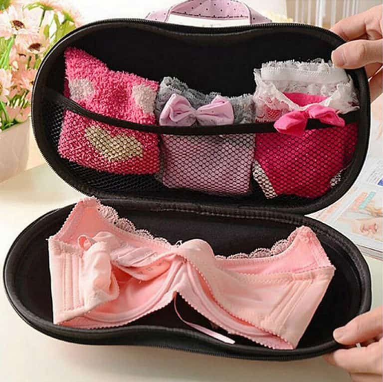 Daily Cosmo Bra & Panty Case Travel Pouch