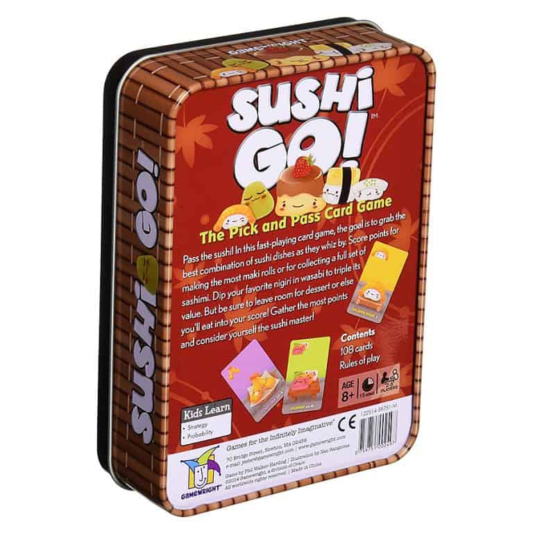 Gamewright Sushi Go! The Pick and Pass Card Game Games