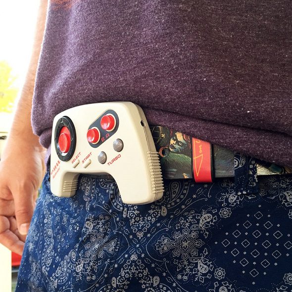 Happily Ever Moore Nintendo MAX Controller Belt Buckle Fashion Product Happily Ever Moore Nintendo MAX Controller Belt Buckle Fashion Product