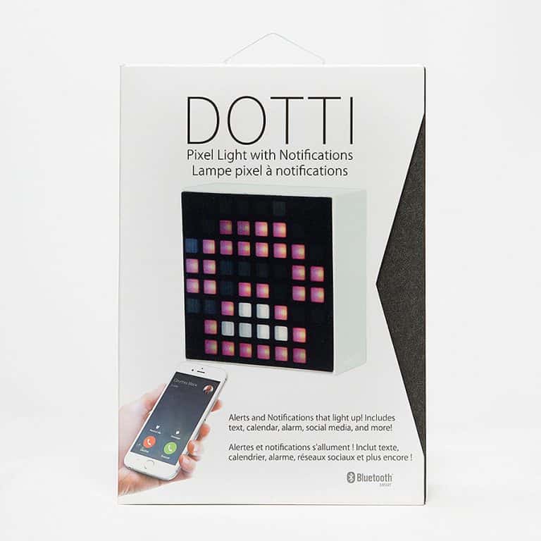 Witti Dotti Smart Pixel Art Light with Notifications for Smartphones Bluetooth Enables