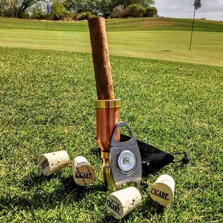 Cigart Metalworks Ultimate Golf and Cigar Package Handmade Products