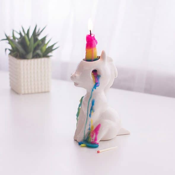 Crying Unicorn Candle Candles Crying Unicorn Candle Candles