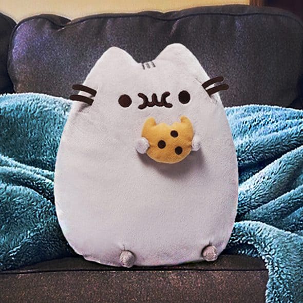 Gund Pusheen Plush with Cookie - NoveltyStreet