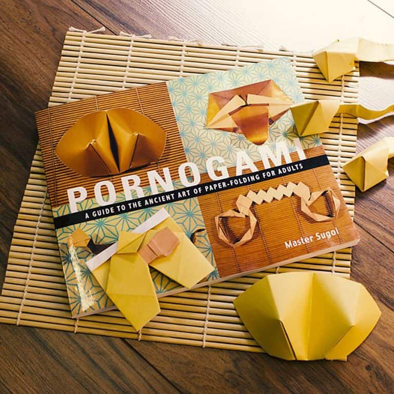 Erotic origami shapes